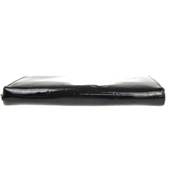 LOUIS VUITTON Zippy Long Wallet Monogram Vernis Leather Amarante M93522 67KC310